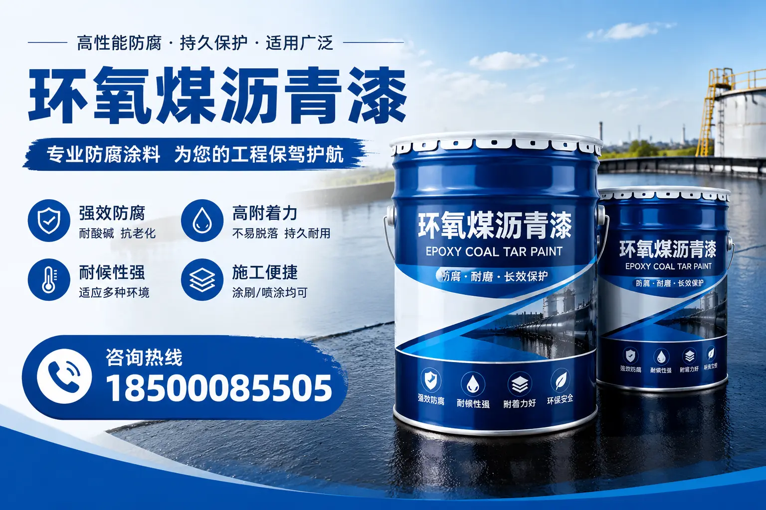 环氧煤沥青漆与其他漆类的比较，黄山用户的选择依据